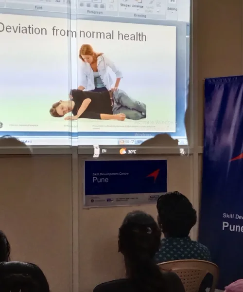 Paramedical Students Lecture at Tejaswini Nursing Institute